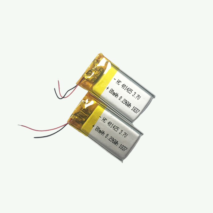 KC認證數碼產品聚合物鋰電池KC401425-80